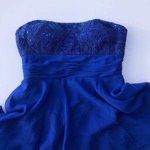 Hi-lo formal dress